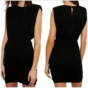 Ba&ash Cediane Draped Mini Dress